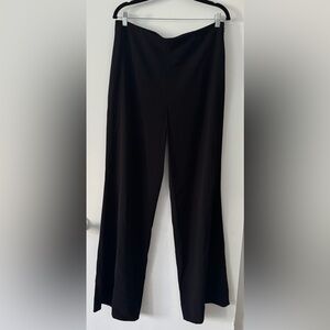Diane Von Furstenberg Black Wide Leg Pants